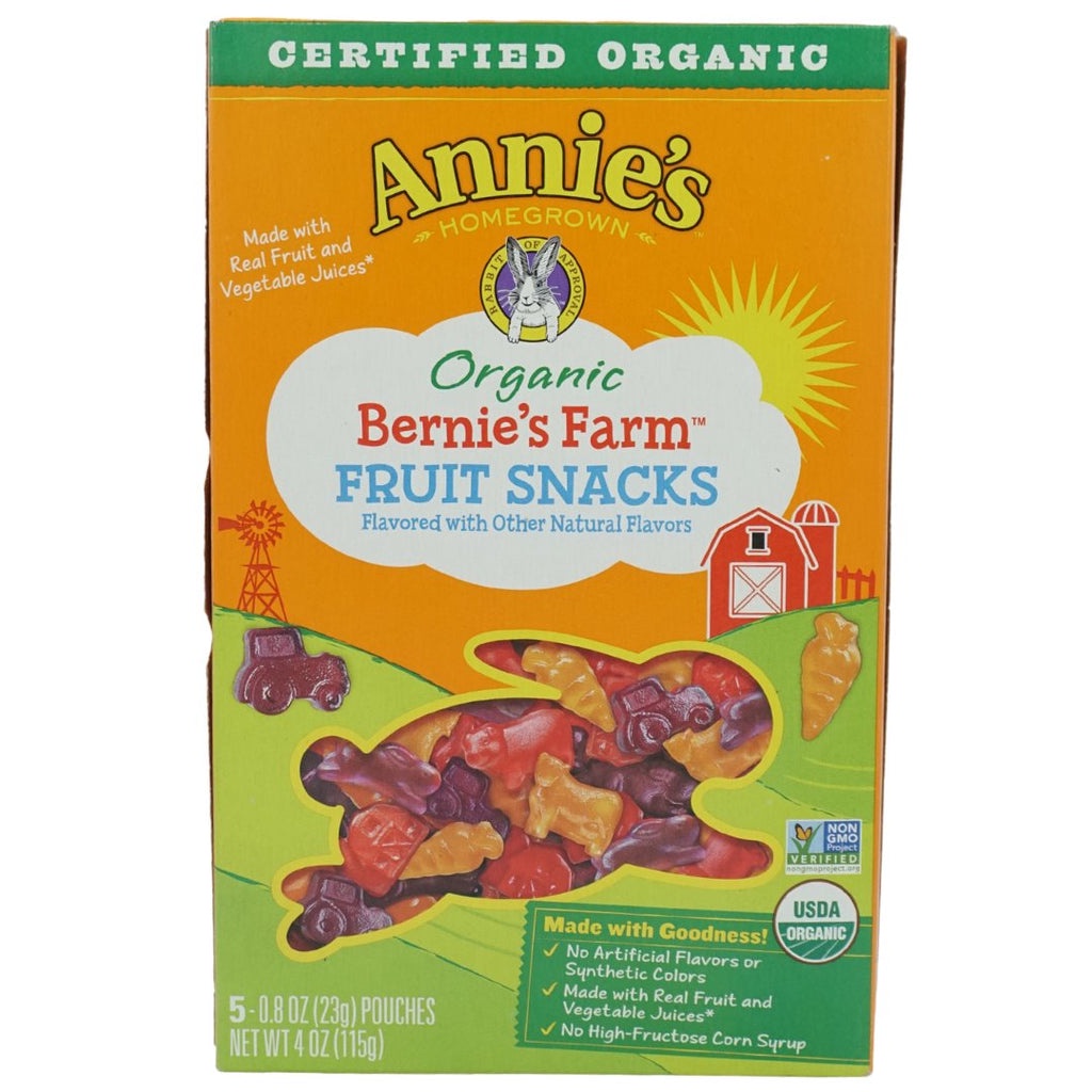 Annie's Organic Bernie's Farm Fruit Snacks (115g) Shopee Philippines