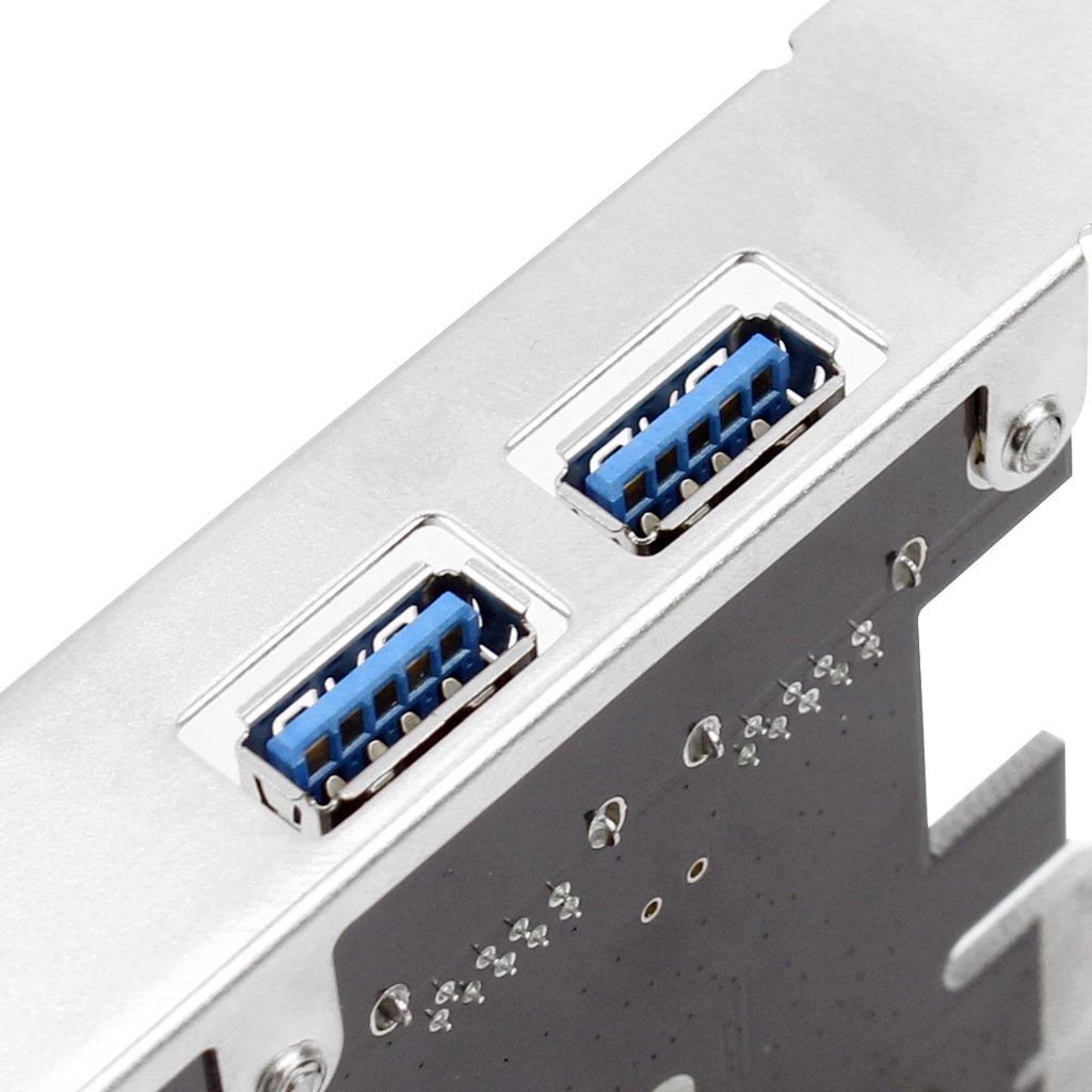 JMT USB 3 PCIE Adapter 2 Port USB to PCIE x1 Front Panel 20pin USB3.0 ...