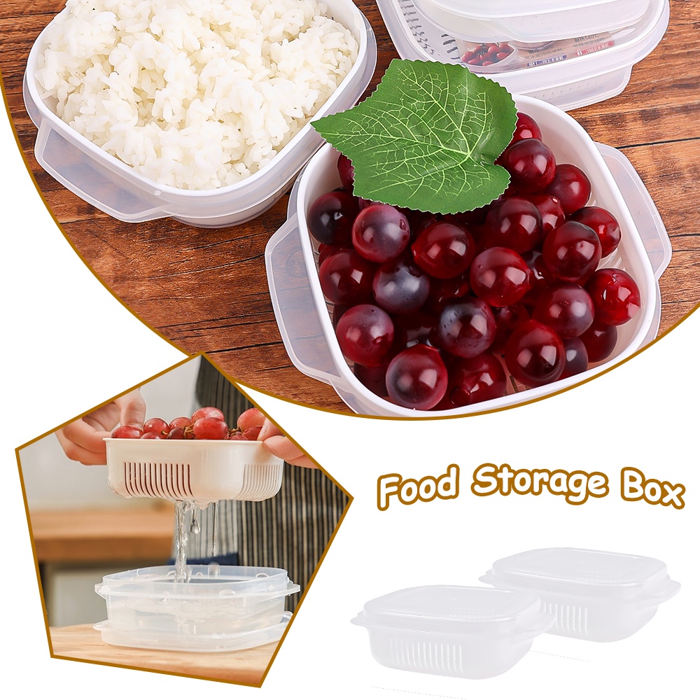 Resistant Microwave Heating Rice Packing Box Rice Lunch Box Fruit and ...