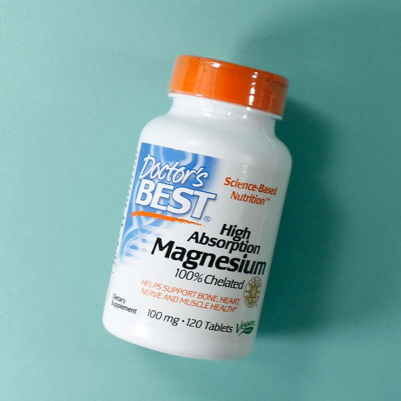 In stock Doctor's Best magnesium glycinate tablets aohe magnesium high absorption magnesium