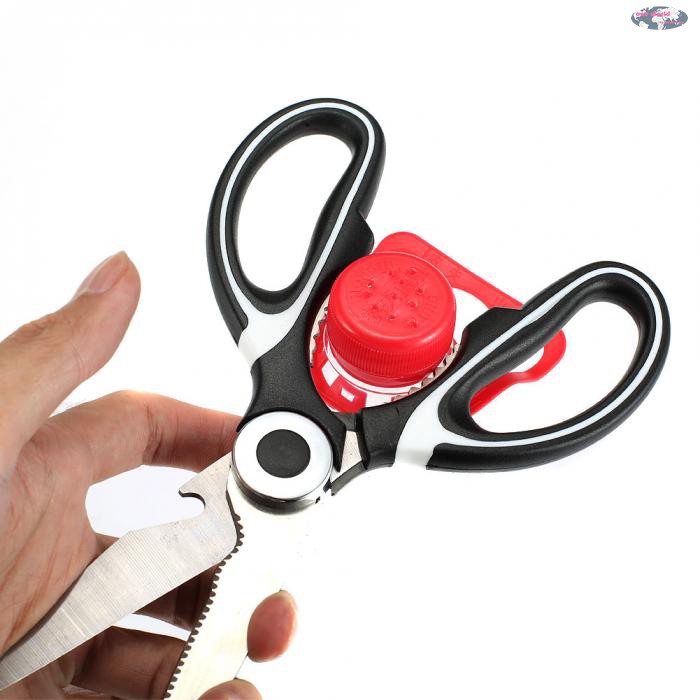 OW Multipurpose Kitchen Scissors Stainless Steel Sharp Heavy Duty