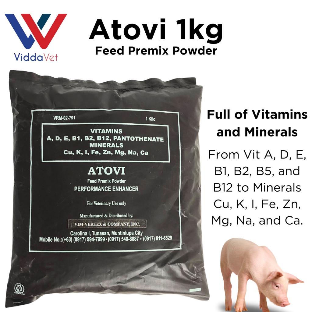 1kilo ATOVI Powder nanotechnology for livestock swine poultry fish ...