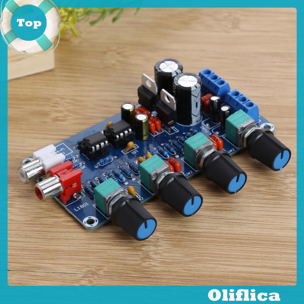 NE5532 Preamplifier Amplifier OP-AMP HIFI Volume EQ Tone Control - Foto 13