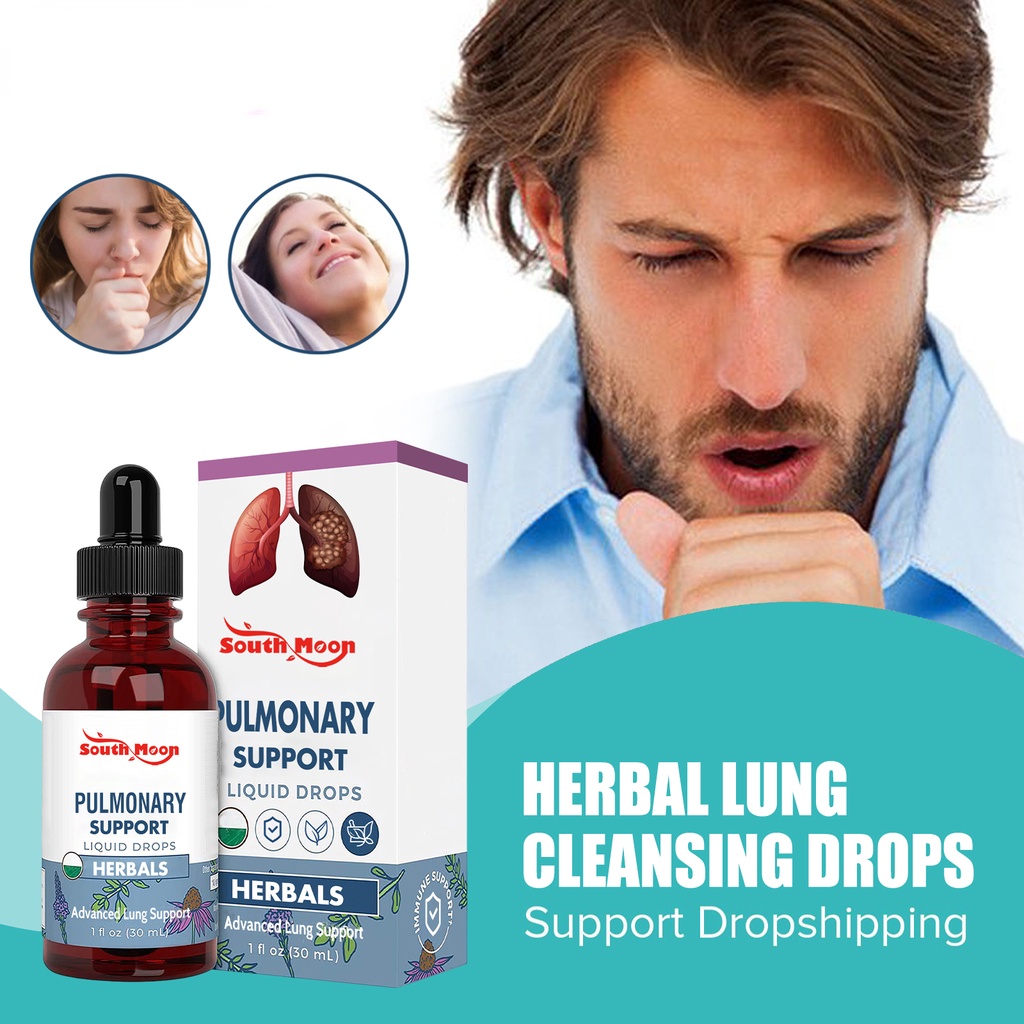 Lung Support Drops Relieve Body Nose Coughing Sore Throat