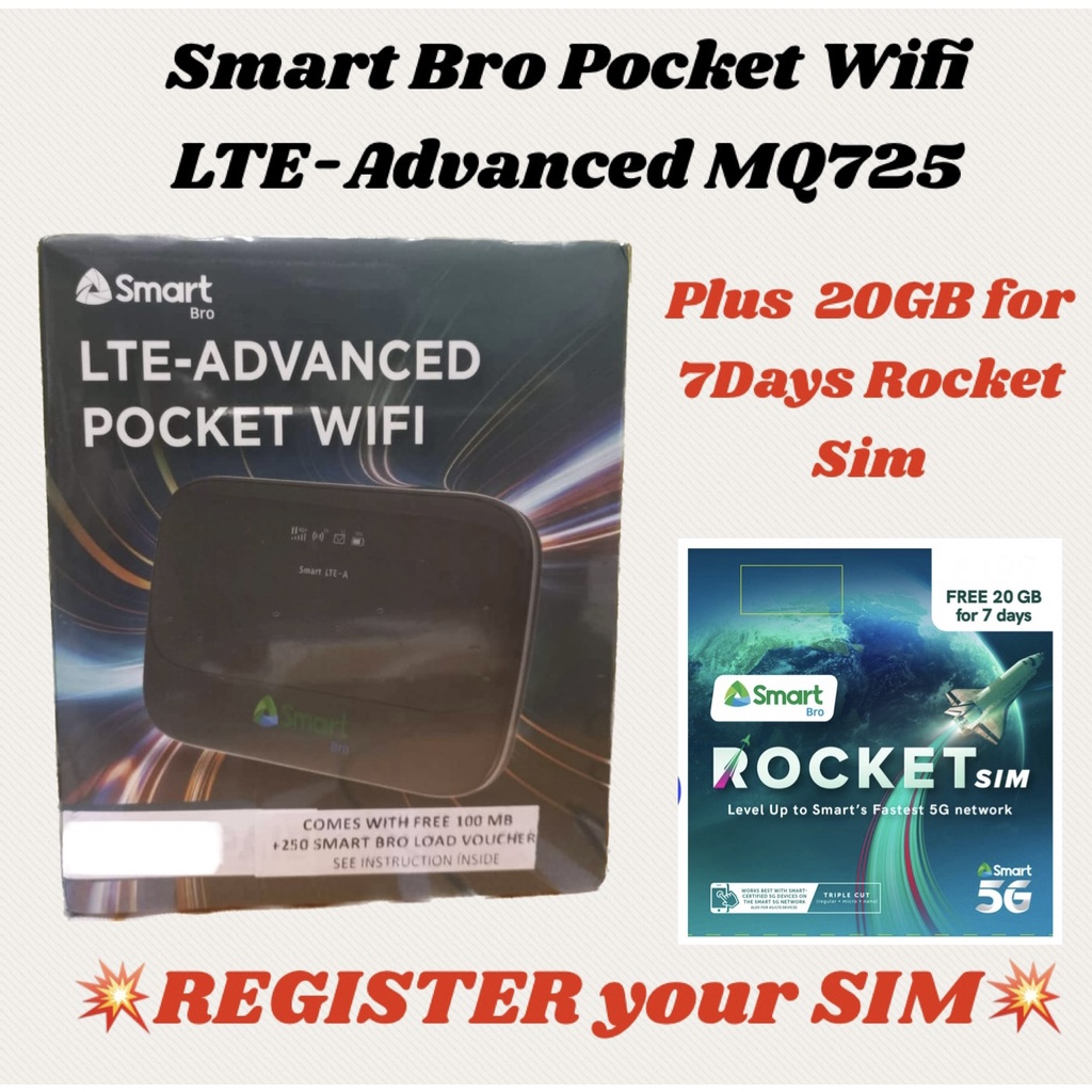 Smart Bro LTE-Advanced Pocket Wifi