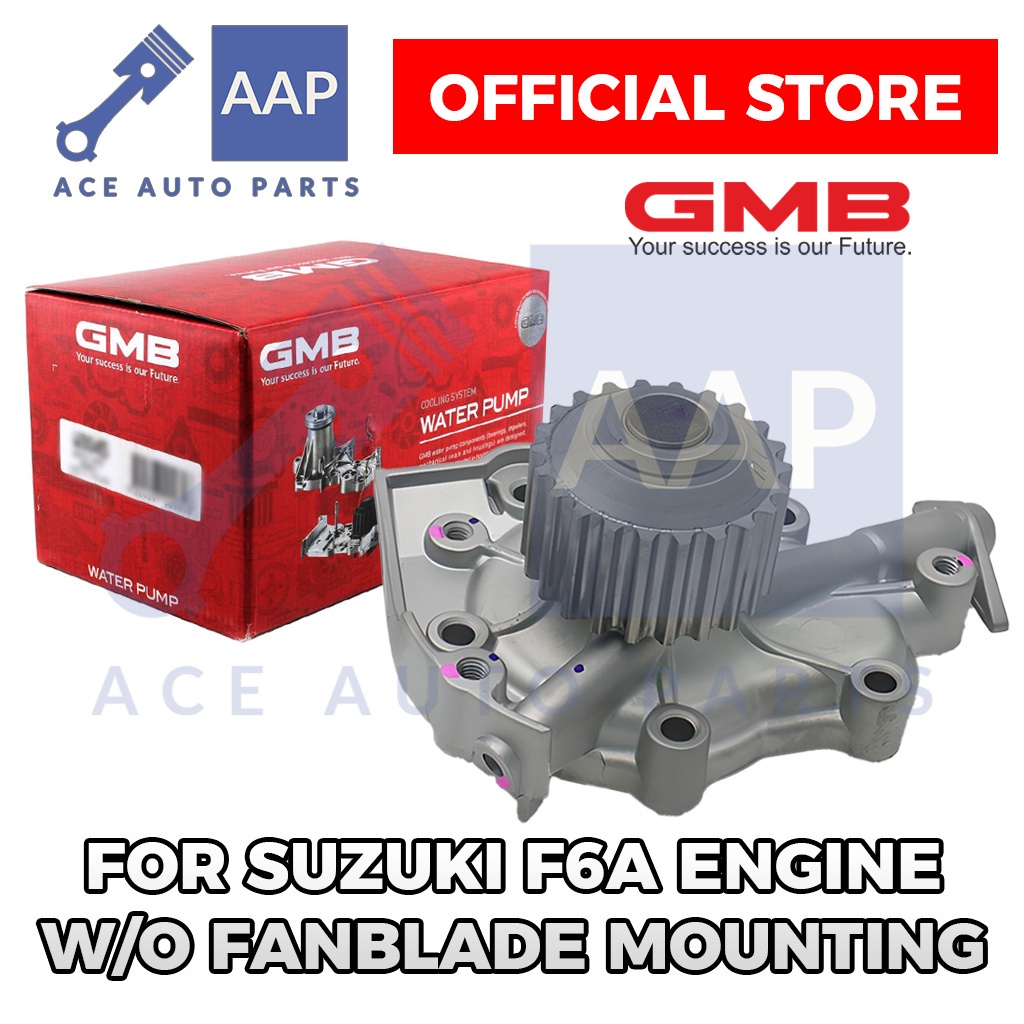 Gmb Water Pump Assembly For Suzuki Multicab F6a Scrum (without Fan 