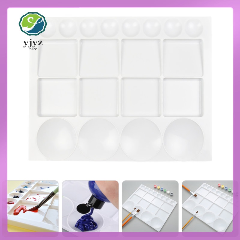 Blender Watercolor Palette Plastic Mixing Trays Multifunction yuanjyouz