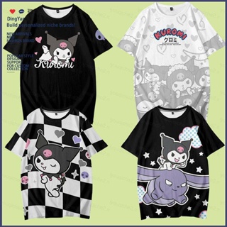 Harajuku Anime Cute Kuromi Girl Short Sleeves T-Shirt