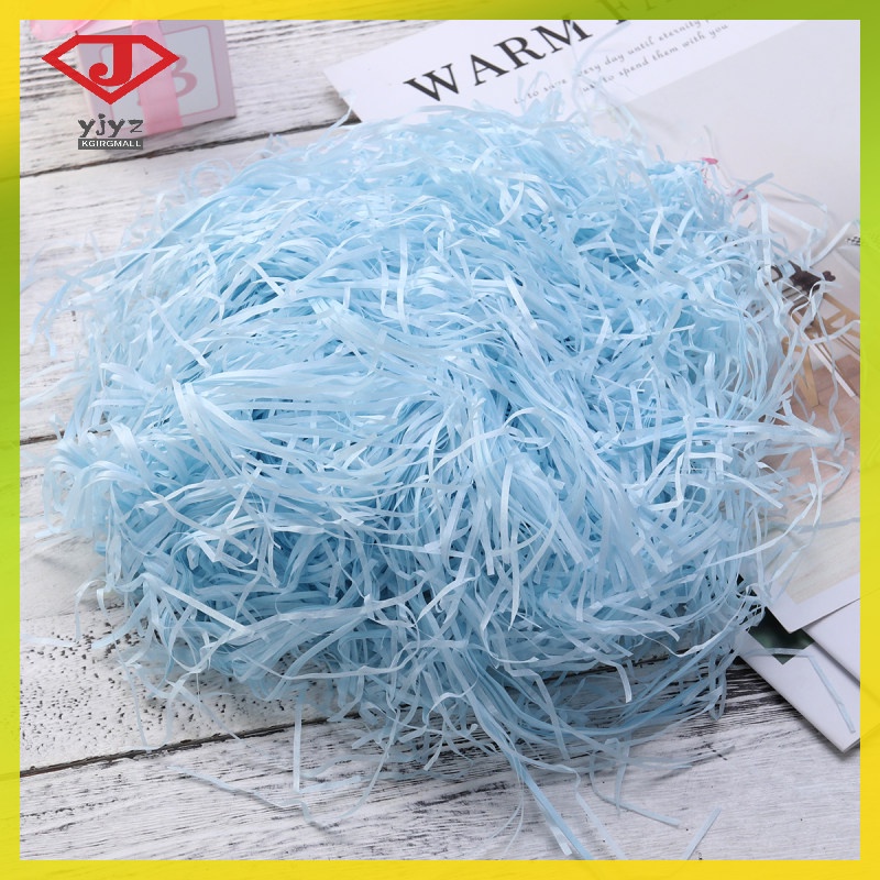 Grass Paper Gift Wrap Crinkle Filler Hampers Shredded Confetti Cut