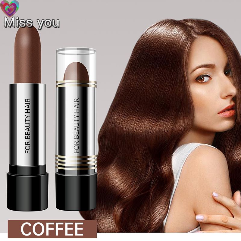 Lipstick Style Hair Dye Temporary Black Hair Dye Disposable Hair Dye Pen U