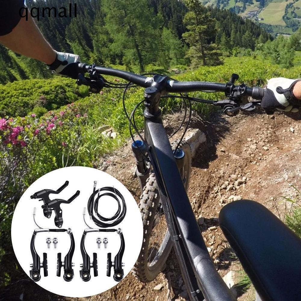 QQMALL Bike Brake Set MTB Brake Inner and Outer Complete Hydraulic