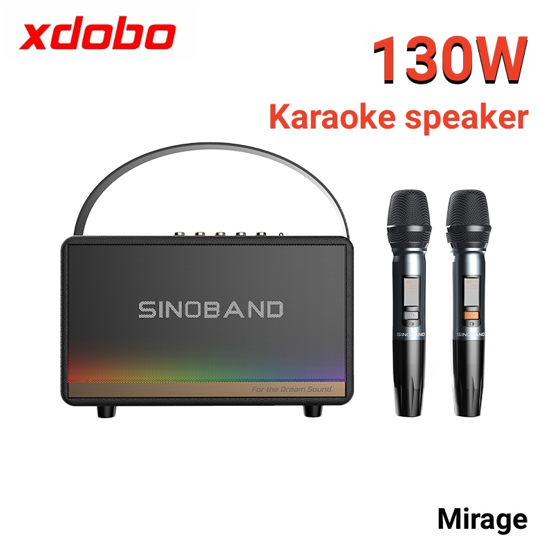 XDOBO Mirage Latest DJ Speaker 130W High-power Bluetooth Speakers 
