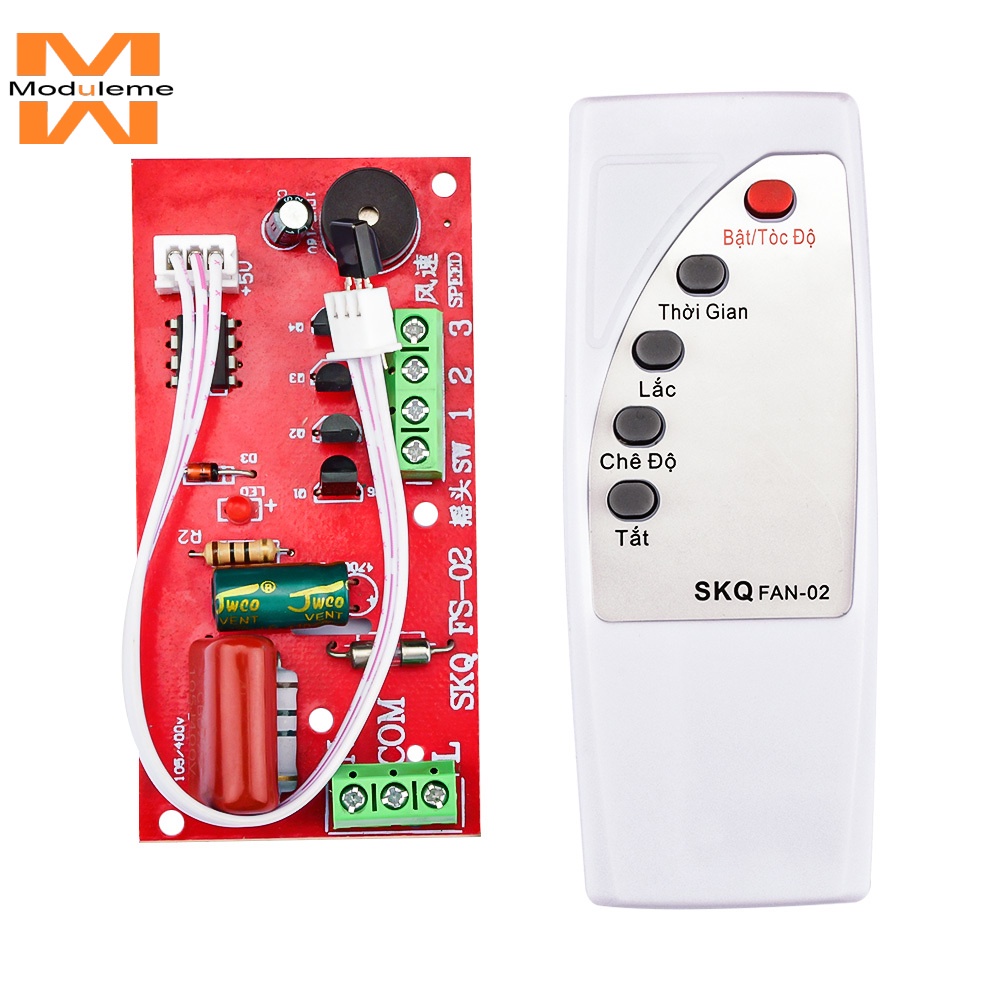 Universal Fan Remote Control Modification Board Circuit Board Control ...