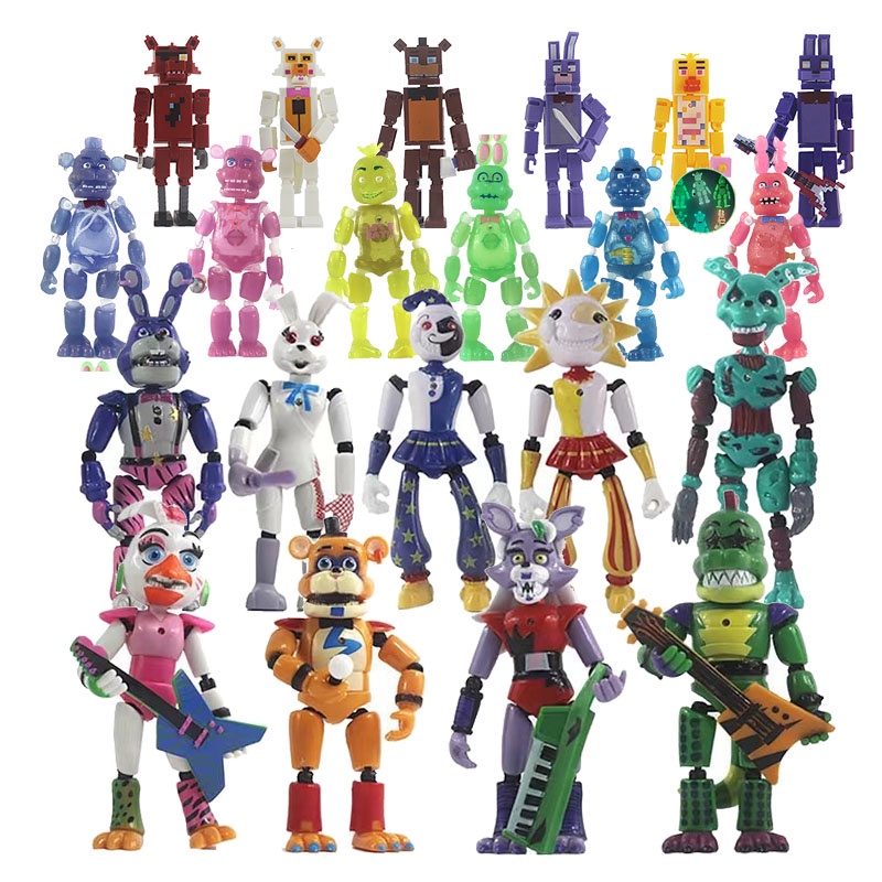 FNaF Action Figure 3/4/5/8/9 Pcs/Set Five Nights At Freddy's Figures