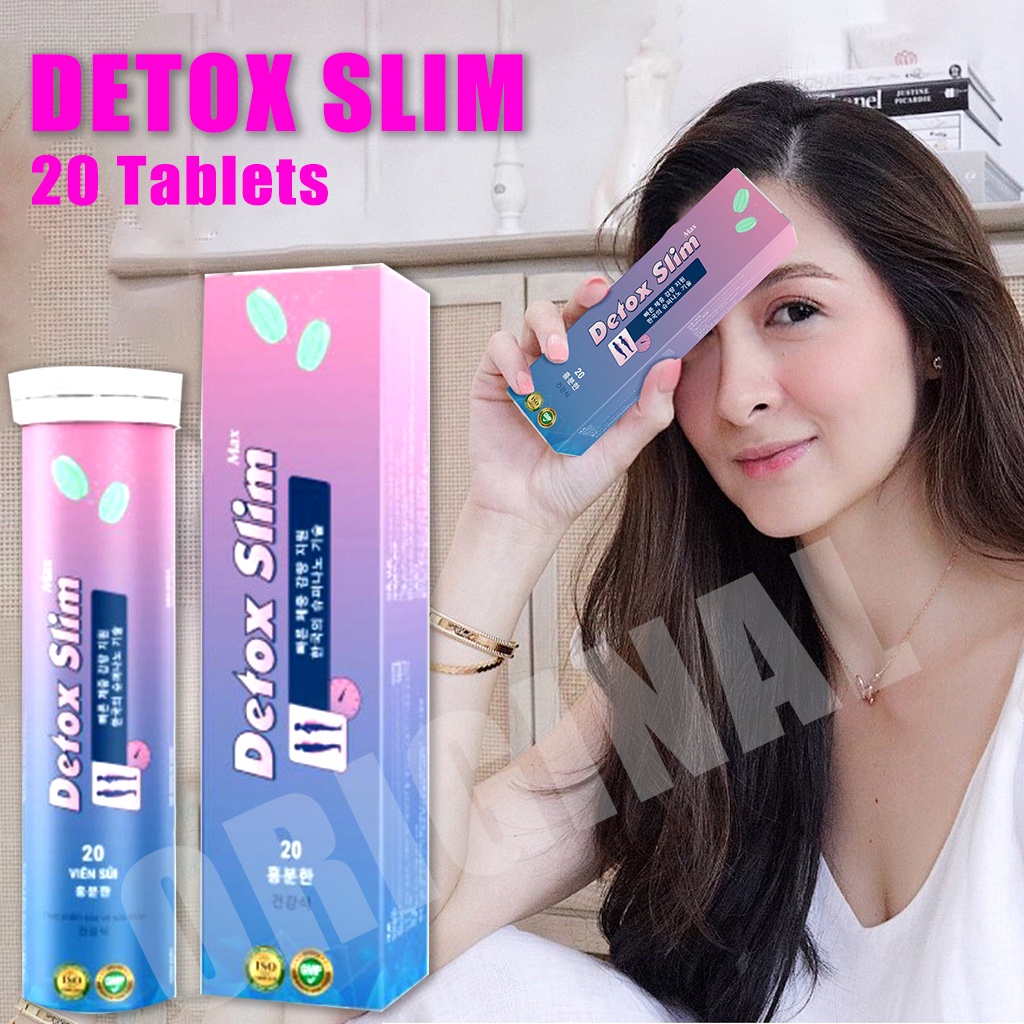 Original Detox Slim Plus Slimming Juice Effervescent Tablets Weight