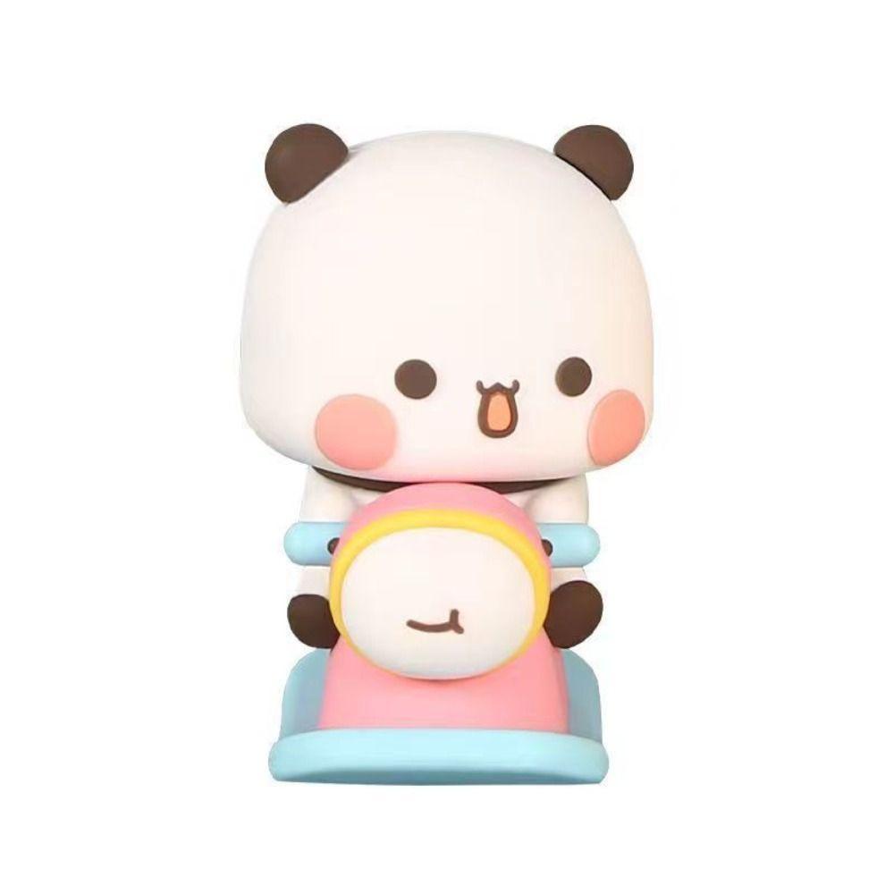 AARONB Bubu Dudu Panda Bear Figure, Anime Figure Bear Panda Bubu Dudu ...