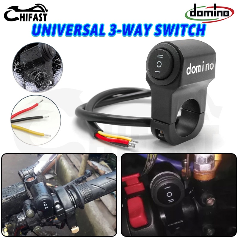 Domino Universal 3 Way Switch ON OFF Mini Driving Light Switch With ...