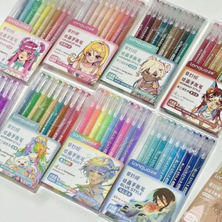 9 Pcs/set Color Morandi Gel Pen 0.5mm Small Fresh Retro Press Creative Hand  Account Dedicated For School Kawaii Stationary Girl - Gel Pens - AliExpress