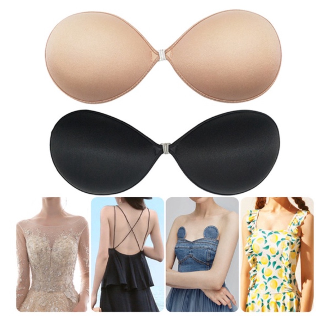 Fashion Swimsuit Bra Insert Pads Adhesive Silicone Breast Pad Bikini Push  Up Bras Pads Heart Shape Women Sexy Breast Enhancer - AliExpress