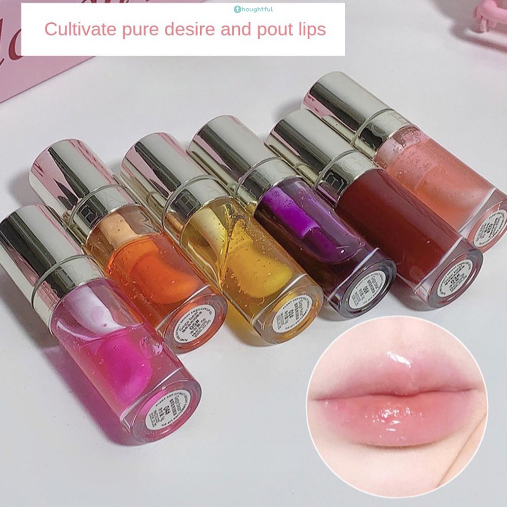 6Colors Optional Gege Bear Lip Oil Long Lasting Moisturizing Honey ...