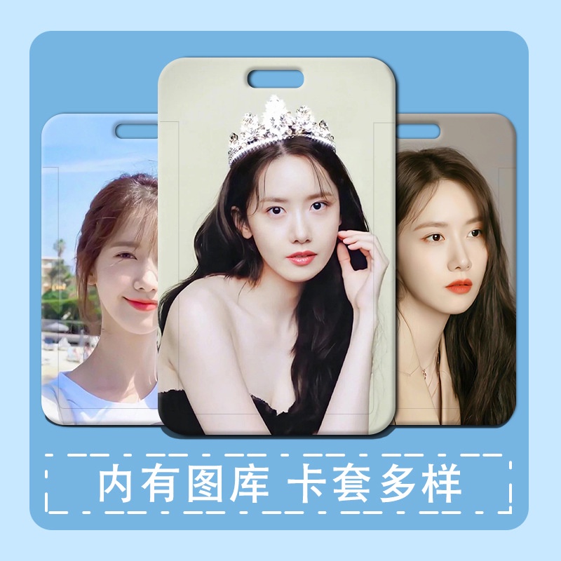 [Buy 2 Get 1 Free] Lin Yuner Card Holder Bus Card Subway Card Student ...