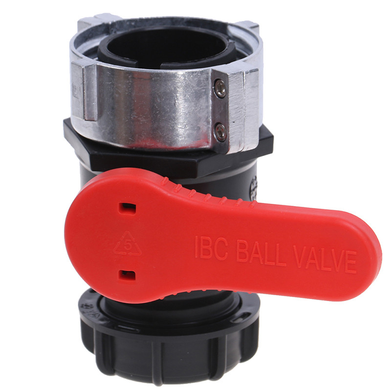 GMARTY 75mm 1000L Water IBC Tank Container Ball Valve DN50 Ton Barrel ...
