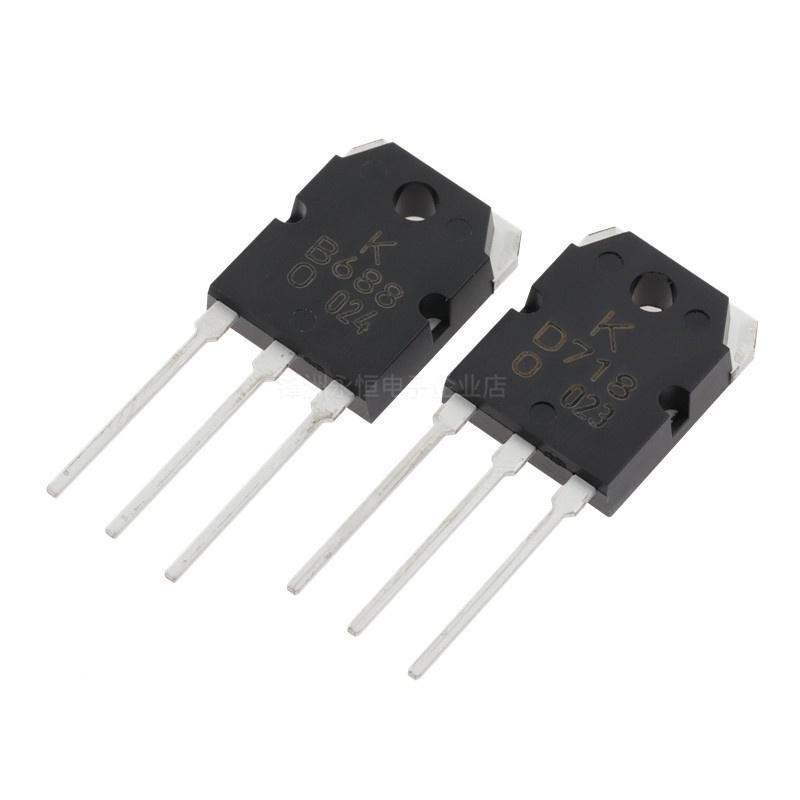 2SB688 2SD718 B688 D718 Audio Power Amplifier Pairing Tube TO-3P ...