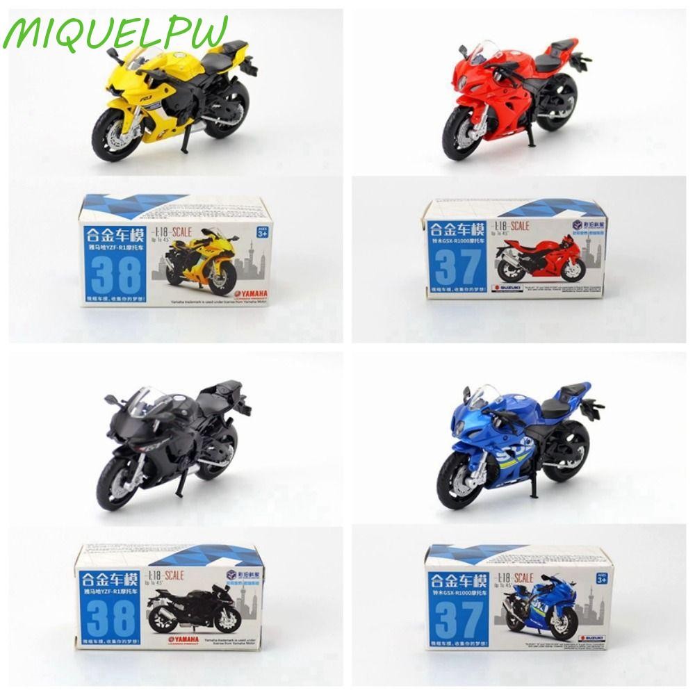 MIQUELPW Motorcycle Model, 1:18 Scale Alloy&Plastic YZF-R1 Model ...