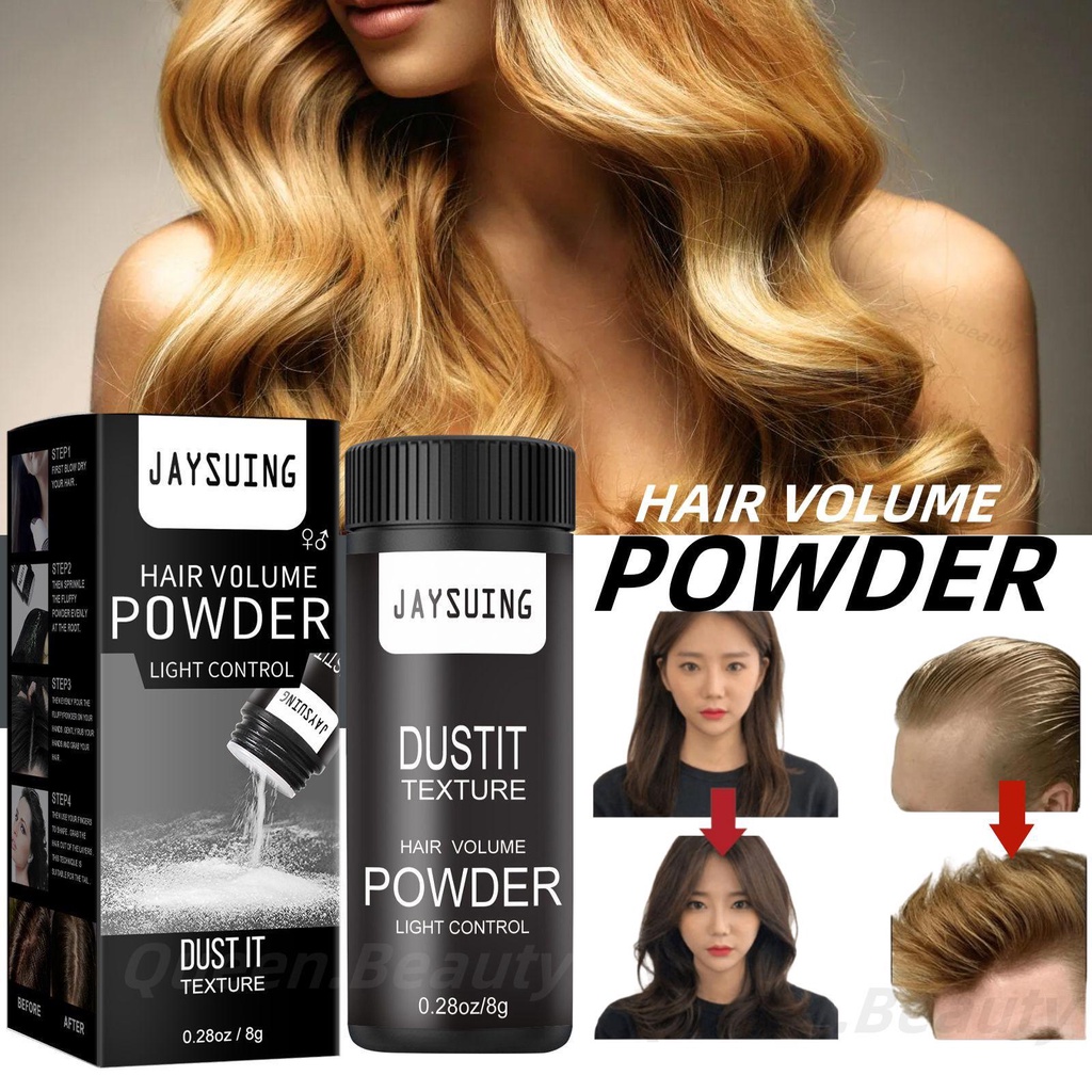 Jaysuing Hair Volume Powder Fluffy Hair Powder Volume Oil Control Oil Removehair Dry Bang Oily 4314