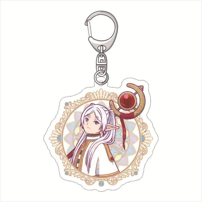 3 styles Anime Sousou no Frieren Keychain Himmel Frieren Stark Pendant ...