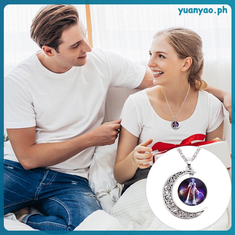 Neck Jewelry Christmas Sign Necklace Constellations Astrology Chain