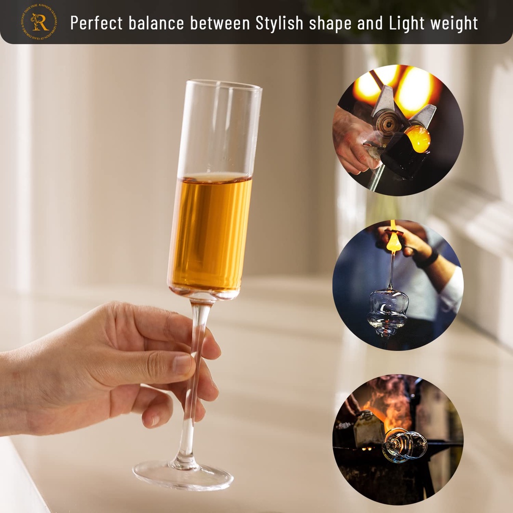 Edge champagne glass sale