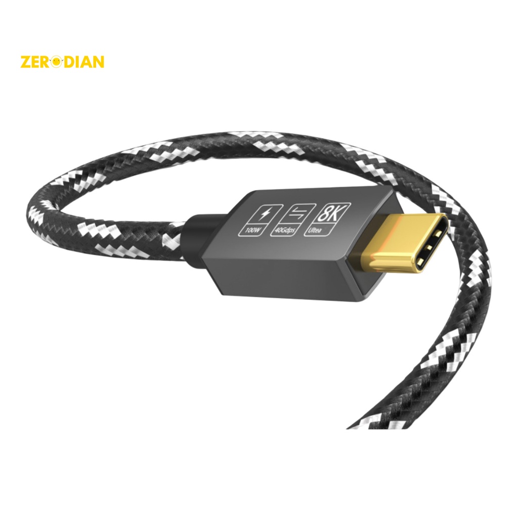 Zero Backwards Compatible Usb C Cable 8k 4k Usb C Cable Fast Charging