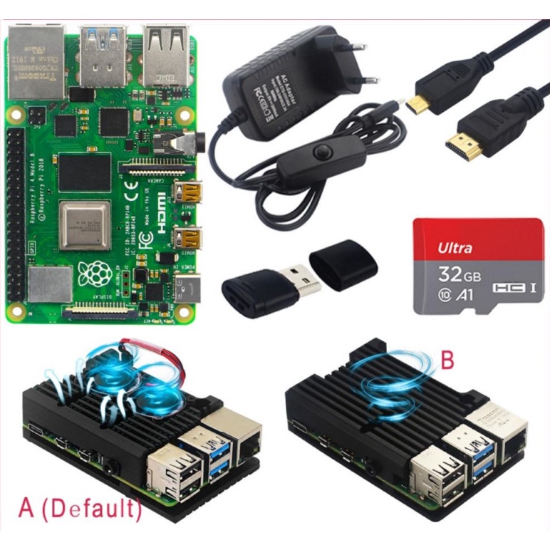 Raspberry Pi 4 Generation Raspberry Pi 4B Raspberry Pi 4B Model Onboard ...