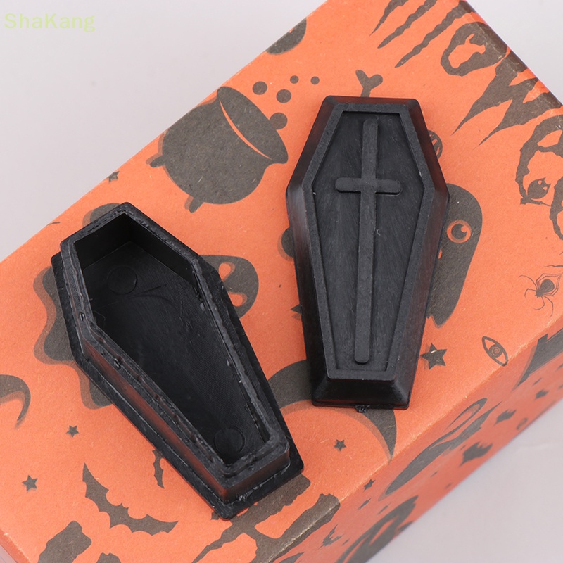 SKK Halloween Treat Coffin Box With Lids Home Decor Miniature Coffin