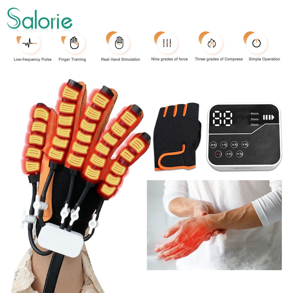 Hot Compress Lowfrequency Pulse Therapy Gloves Rehabilitation Robot