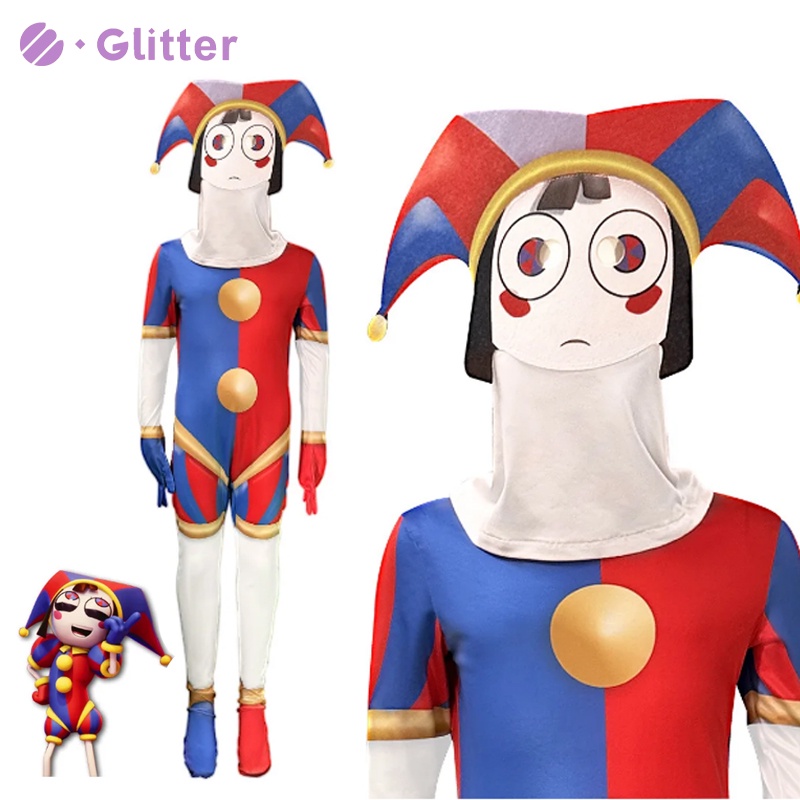 The Amazing Digital Circus Cosplay Costume For Girl Kids Boy Adult ...