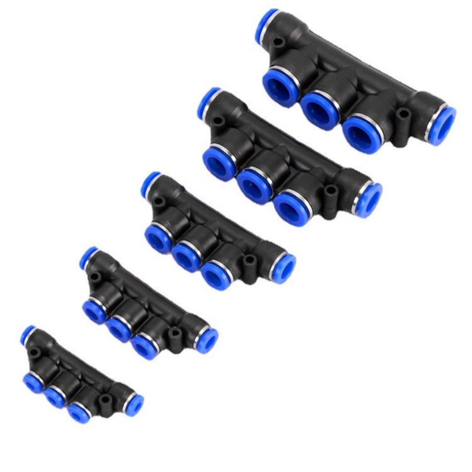 BCOMFY 4-Wege Rohrverbinder - PVC Verbindungsstücke 12mm Für Möbel Und Garten