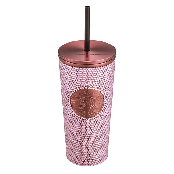 BLACKPINK X Starbucks Stainless Steel Bling Cold Cup Tumbler 16oz