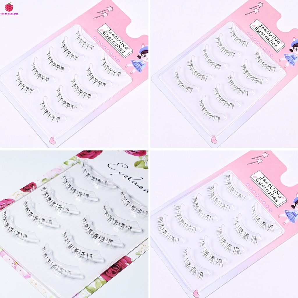 Realistic Lower False Eyelashes DIY Fluffy Effect Lightweight Eyelashes ...