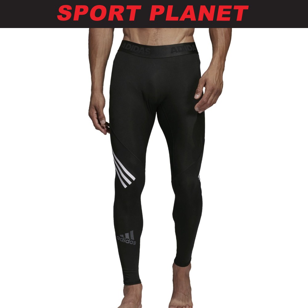 adidas Men Alphaskin Sport 3 Stripes Tights Long Tracksuit Pant Seluar Lelaki DQ3561 Sport Planet 34 06 Shopee Philippines