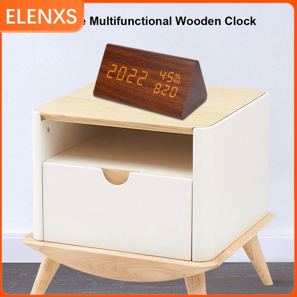 1/2/3 Convenient Digital Desktop Clock With Custom Alarm And Date