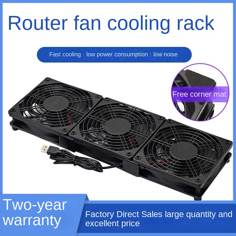 [Cash Commodity and Quick Delivery] Router Cooling Fan Rack Laptop