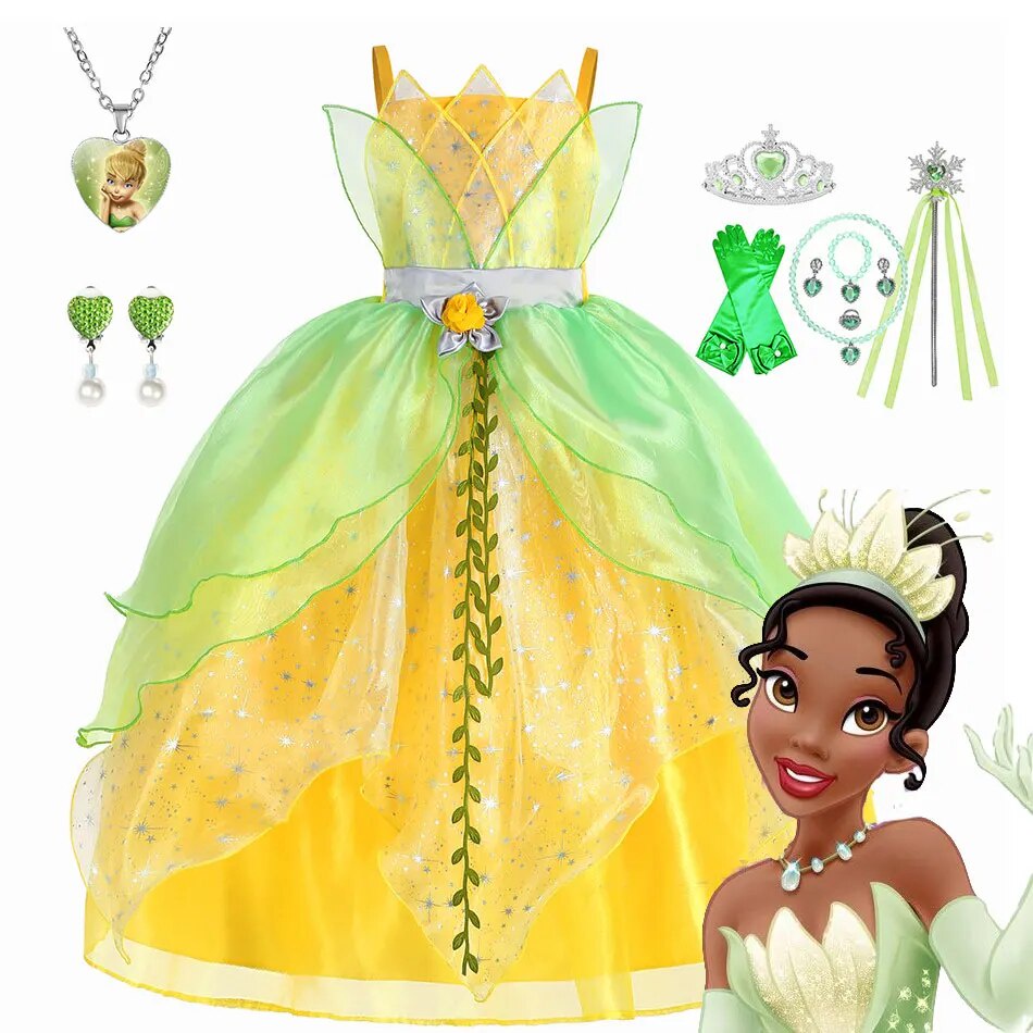 Robe Princesse Tiana | Princesse Magique