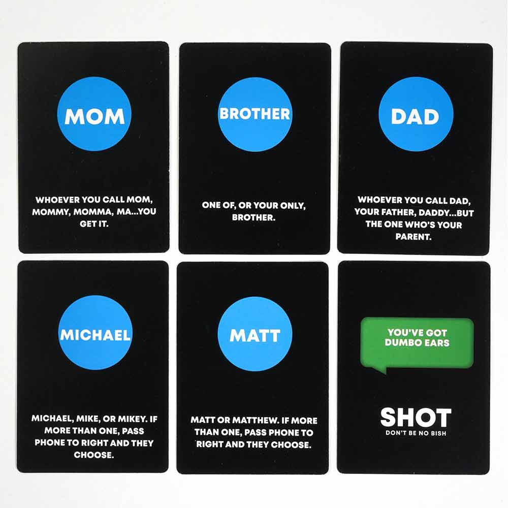 Beer Pressure Text Or Drink Drinking Card Game for Parties, Pregames
