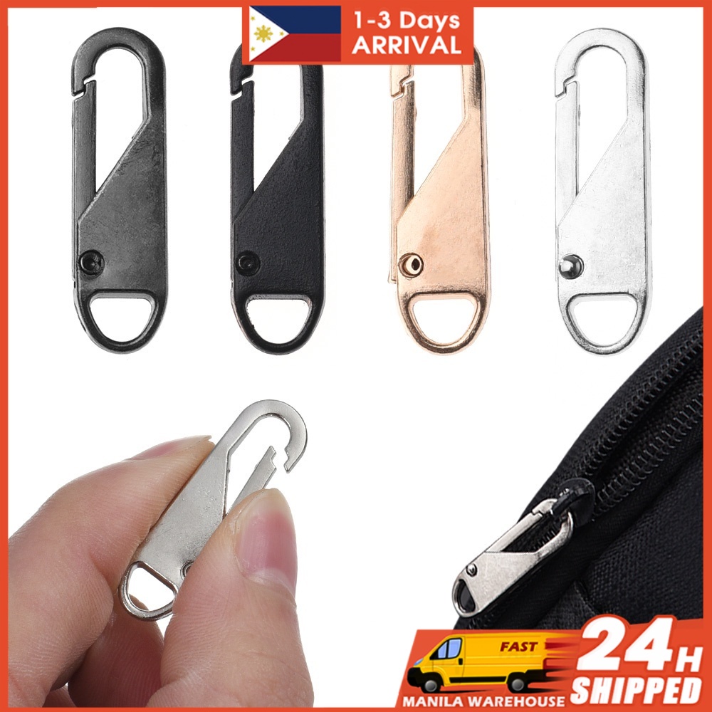 Zipper Slider Puller Zipper Repair Kit Replacement for Broken Buckle