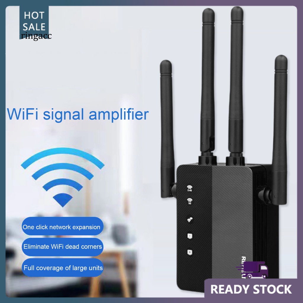 RGA Network Signal Booster Highspeed Signalamplifier with Indicator