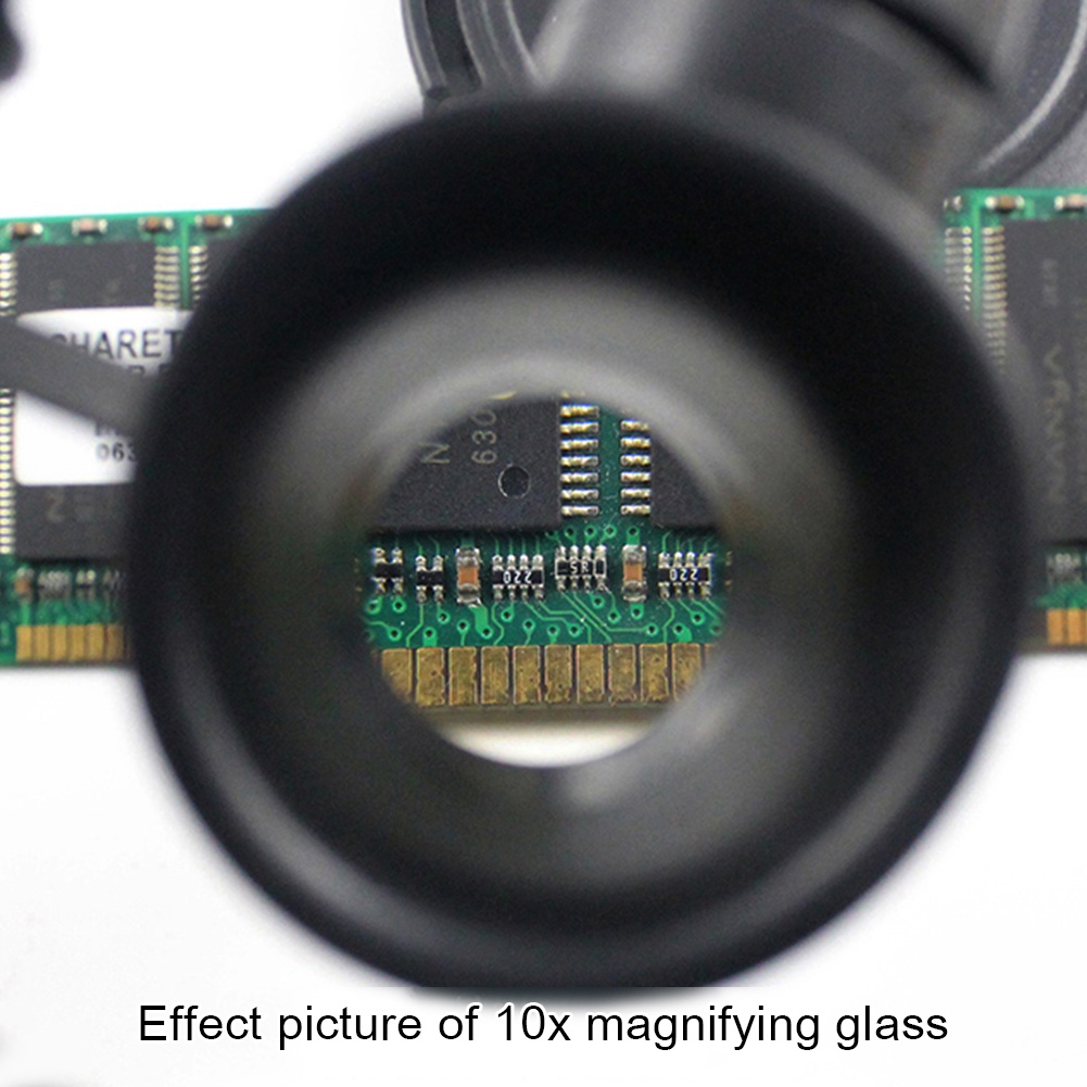 8X15X20X25X Telescope Magnifier Dual，2LED Head-Mounted Illuminating ...