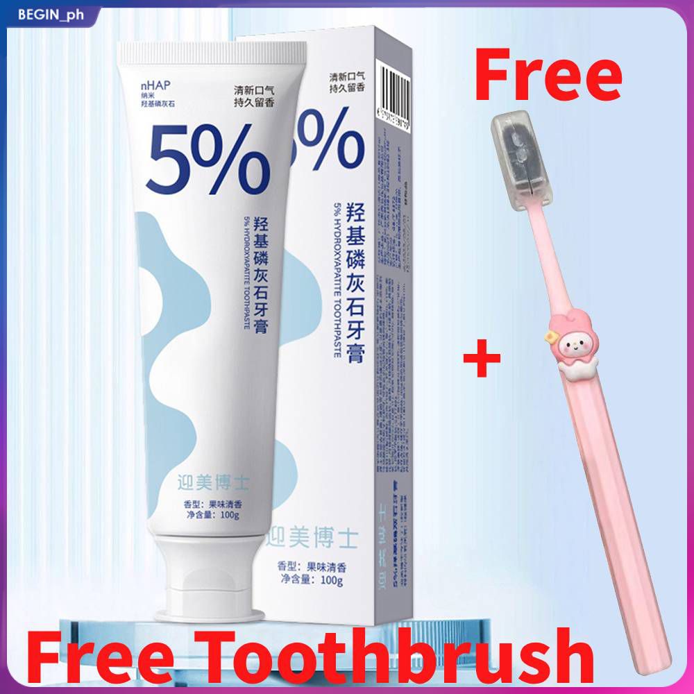 Dr. Yingmei Hydroxyapatite Toothpaste Clean Oral Cavity Fresh Breath Periodontal Care Lasting
