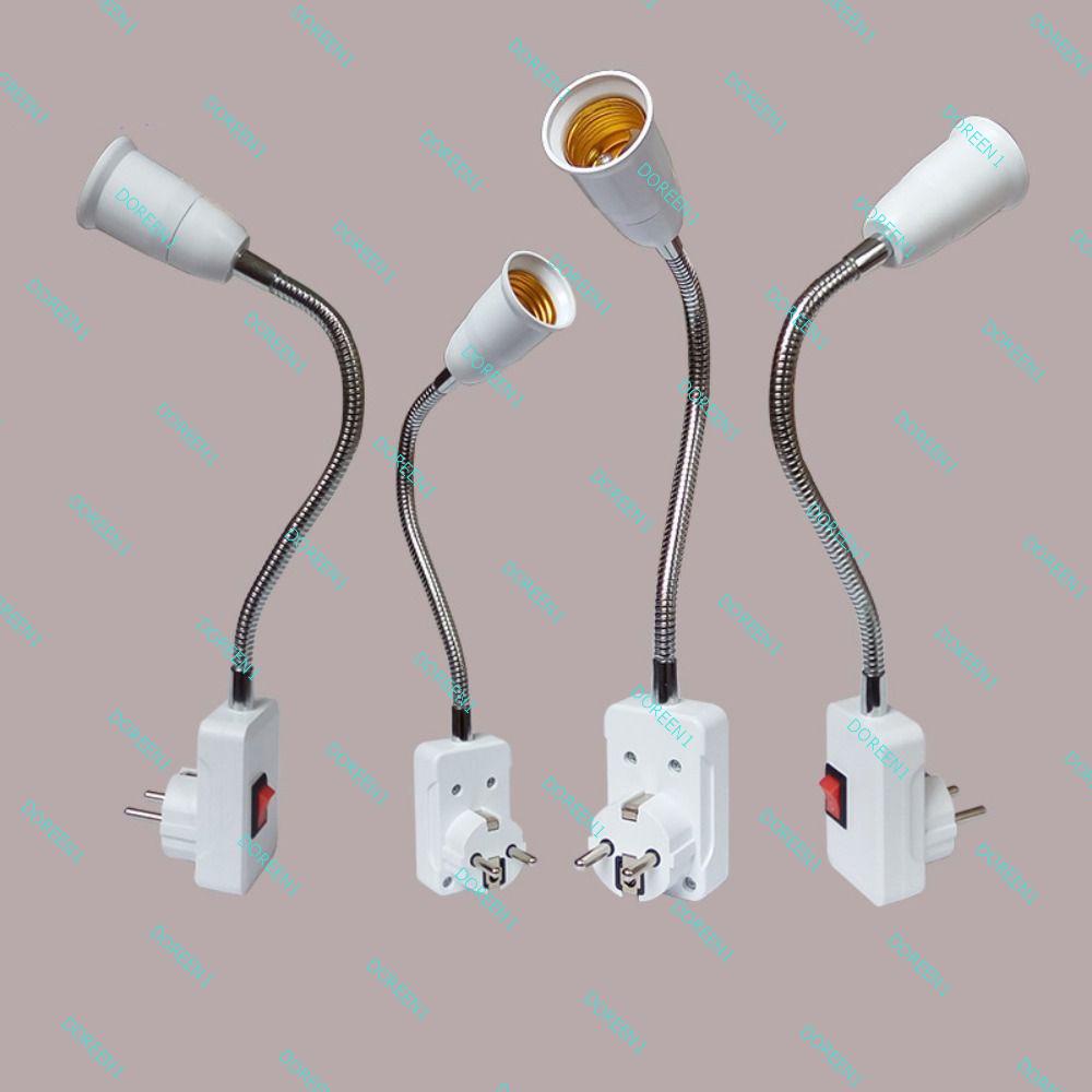 DOREEN1 Light Socket Converter, E27 Plug in Lamp Socket, Table Lamp
